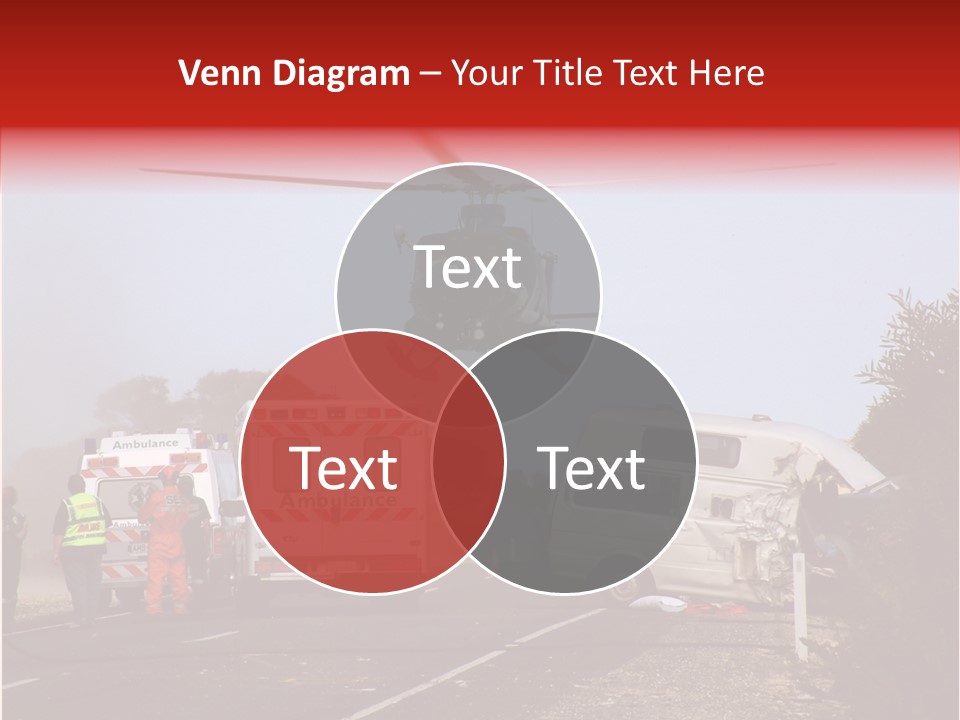 Young Closeup Senior PowerPoint Template