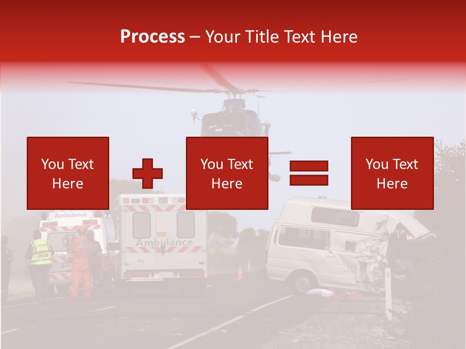 Young Closeup Senior PowerPoint Template