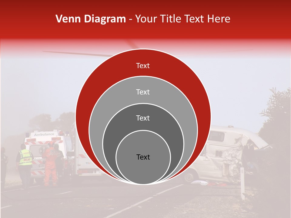 Young Closeup Senior PowerPoint Template