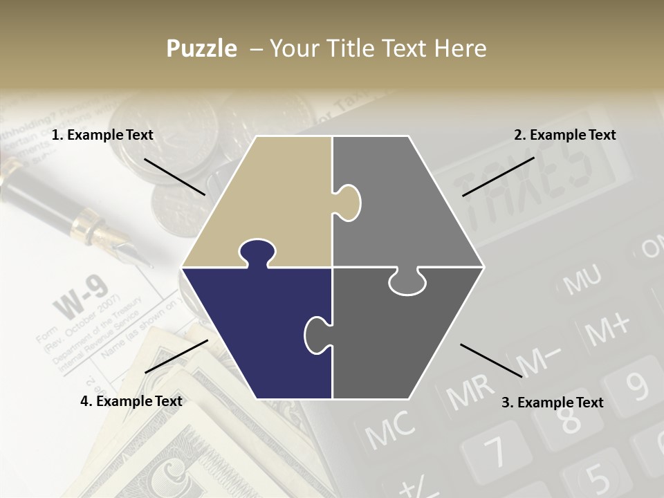 Hand Aging Women PowerPoint Template