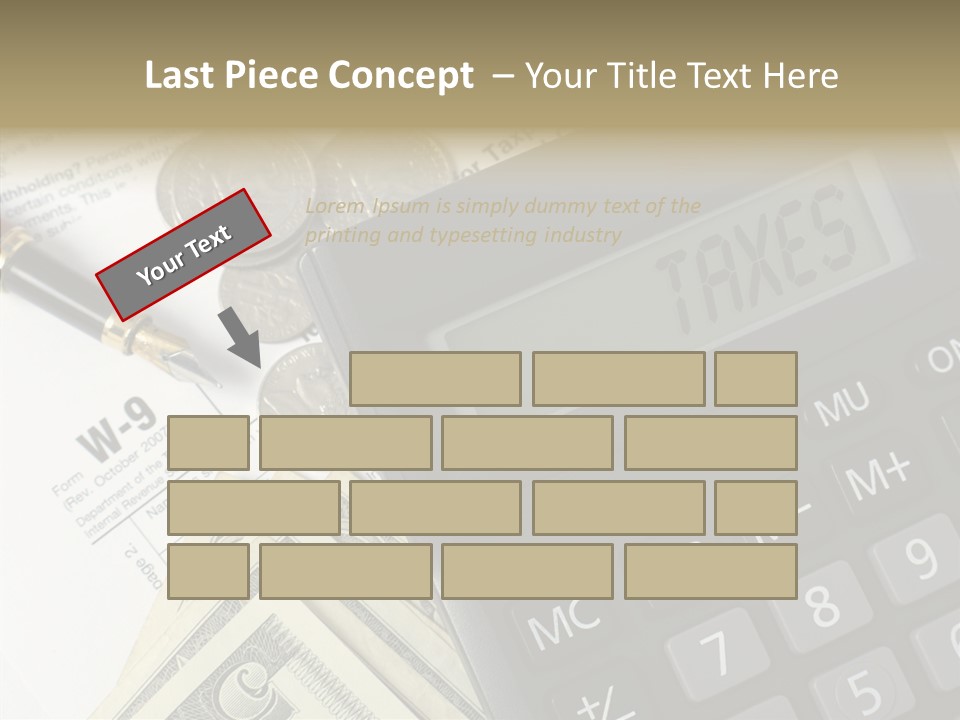 Hand Aging Women PowerPoint Template