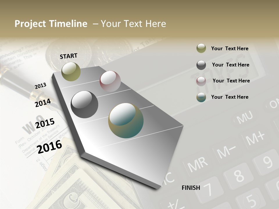 Hand Aging Women PowerPoint Template