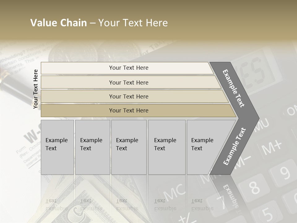 Hand Aging Women PowerPoint Template