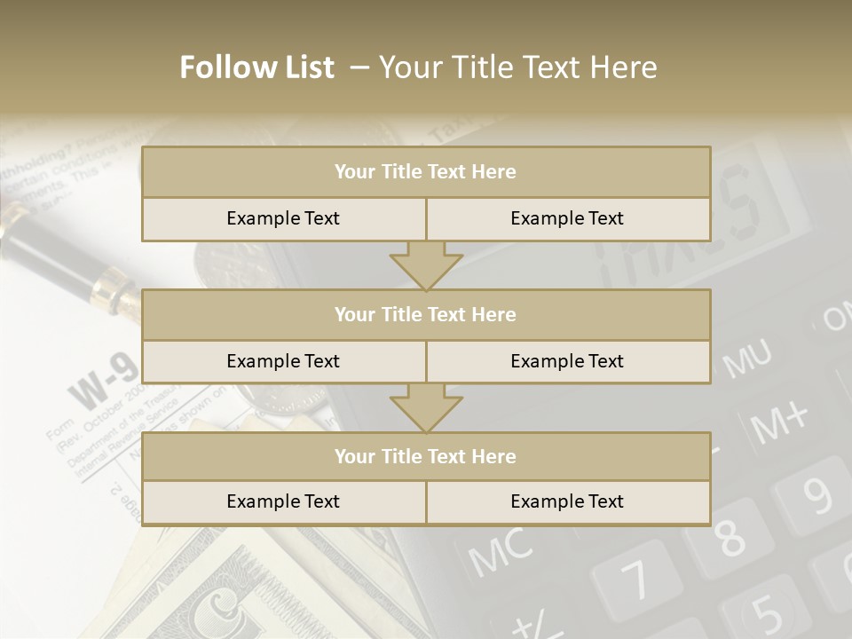 Hand Aging Women PowerPoint Template