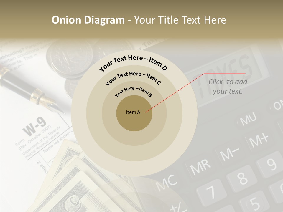 Hand Aging Women PowerPoint Template