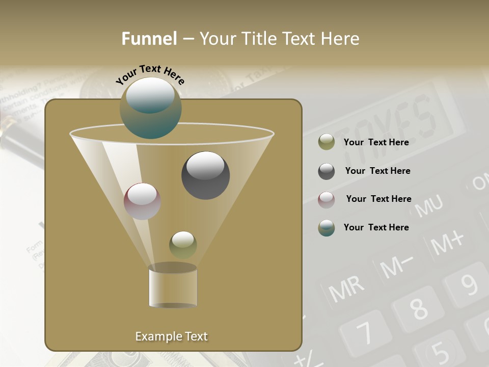 Hand Aging Women PowerPoint Template