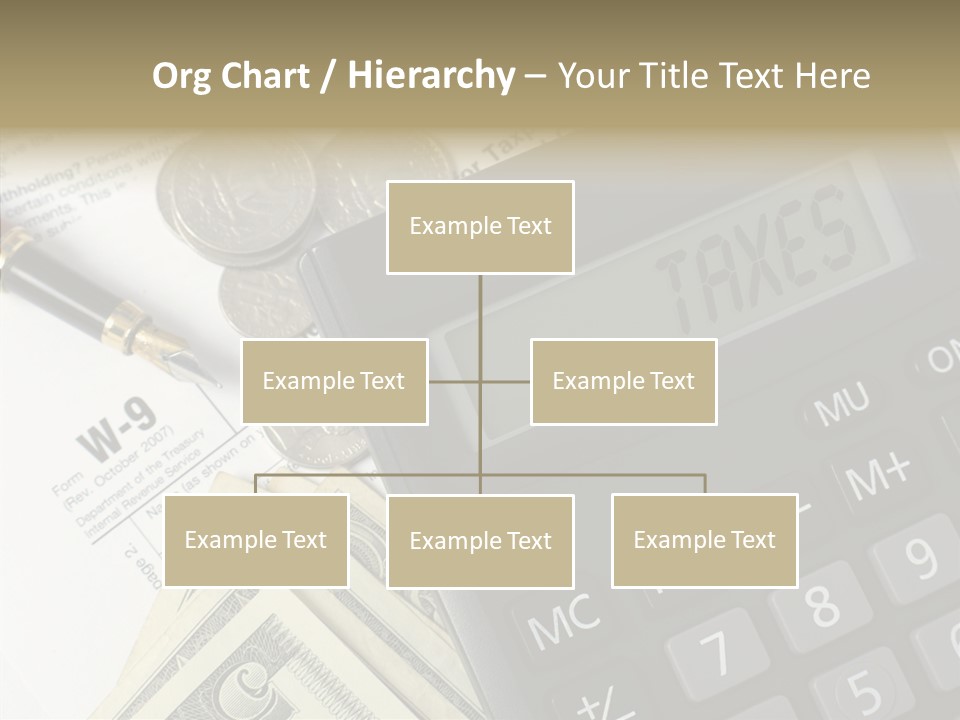 Hand Aging Women PowerPoint Template