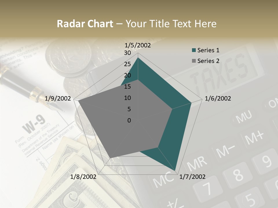 Hand Aging Women PowerPoint Template