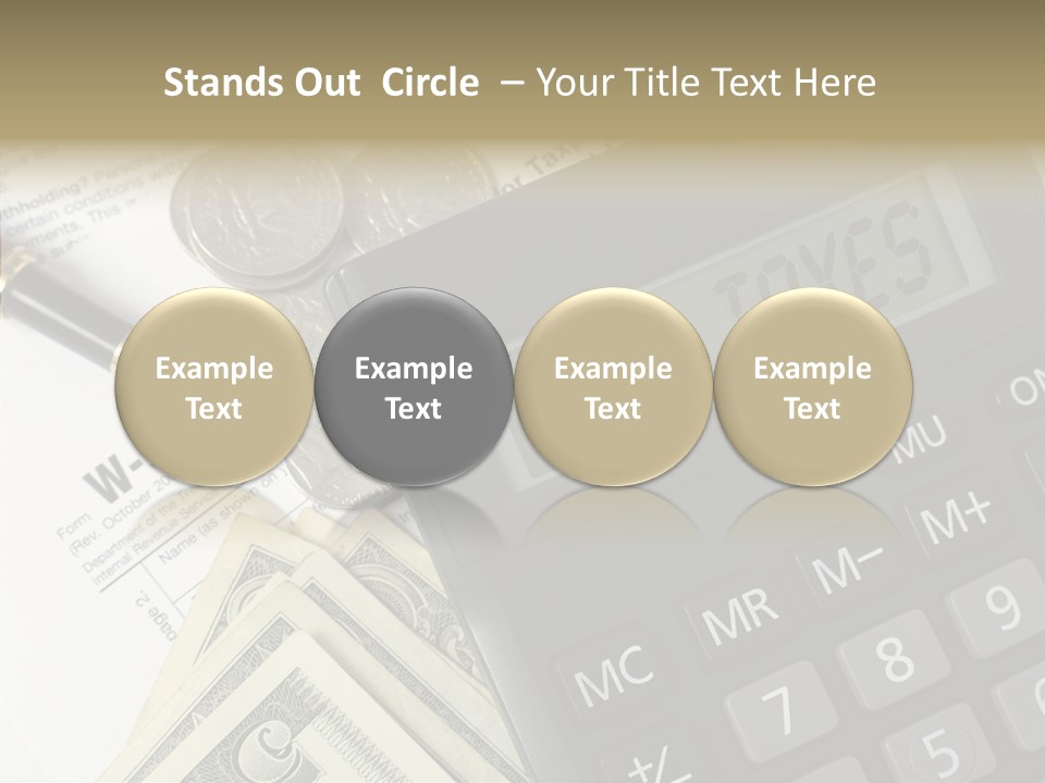 Hand Aging Women PowerPoint Template