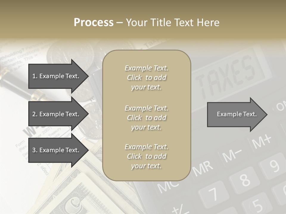 Hand Aging Women PowerPoint Template