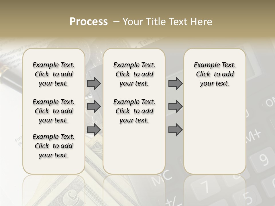 Hand Aging Women PowerPoint Template
