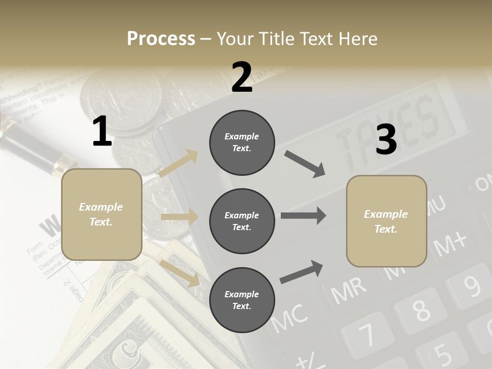 Hand Aging Women PowerPoint Template