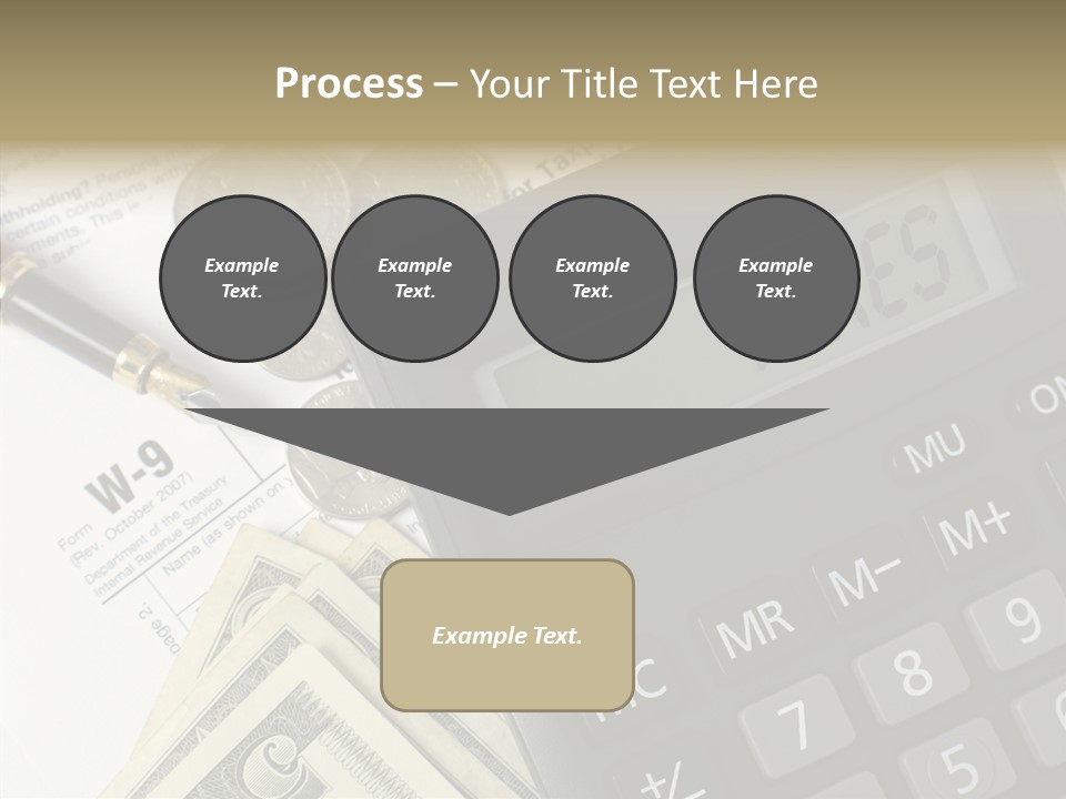 Hand Aging Women PowerPoint Template
