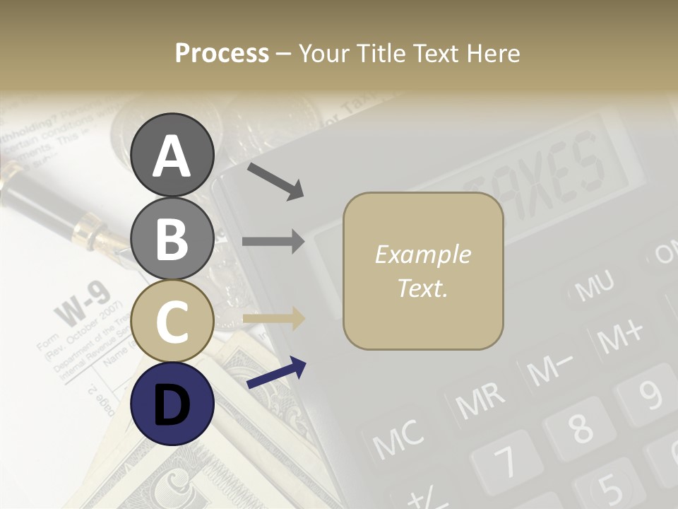 Hand Aging Women PowerPoint Template