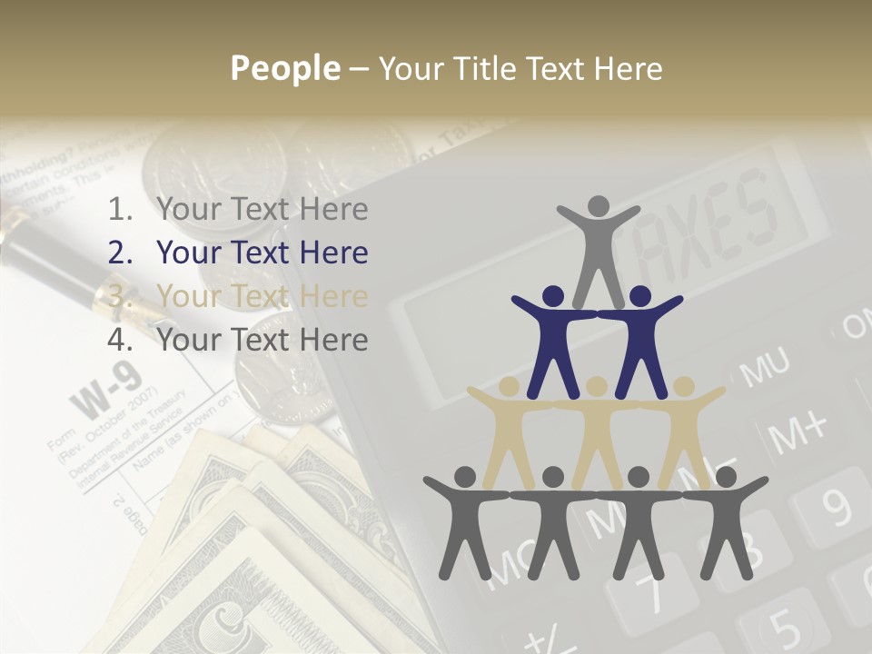 Hand Aging Women PowerPoint Template