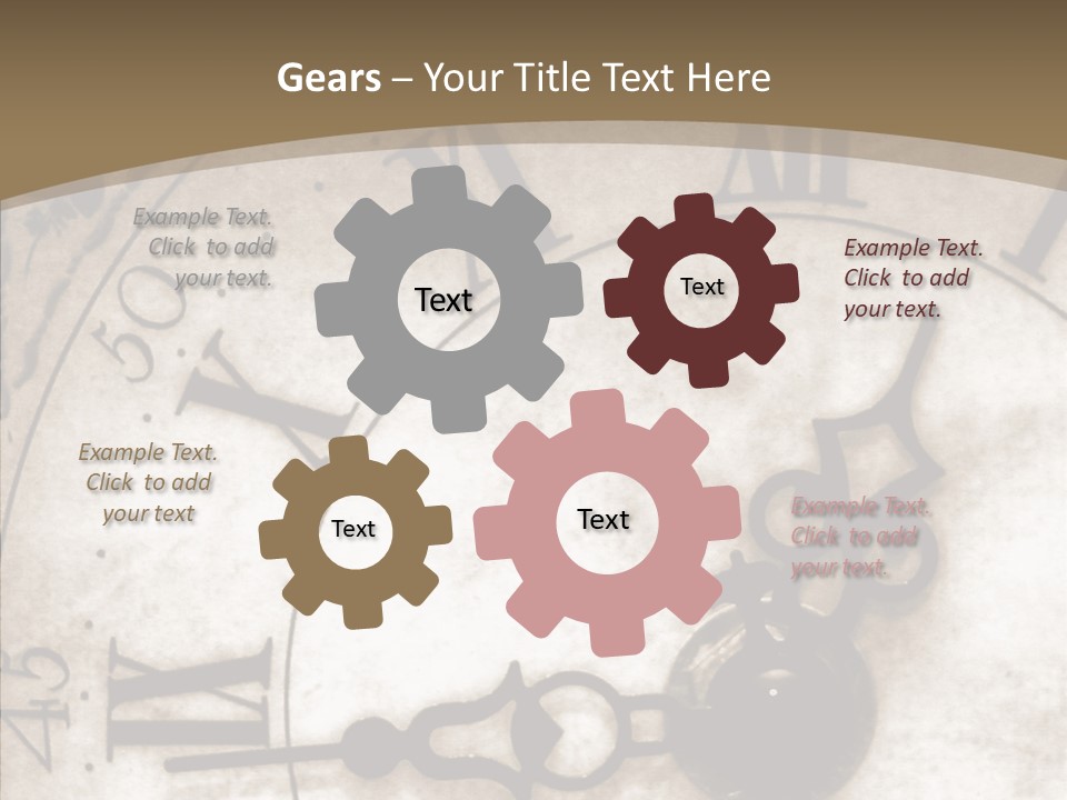 Helping Hand Caregiver Senior PowerPoint Template