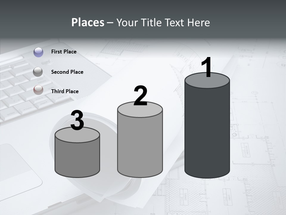 White Young Closeup PowerPoint Template