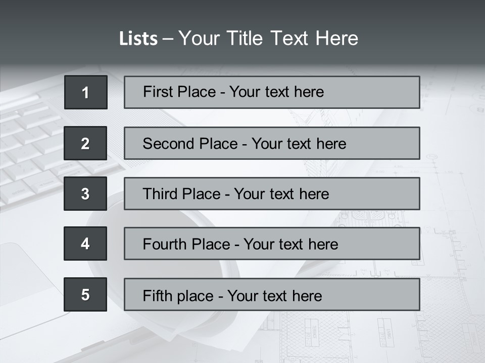 White Young Closeup PowerPoint Template