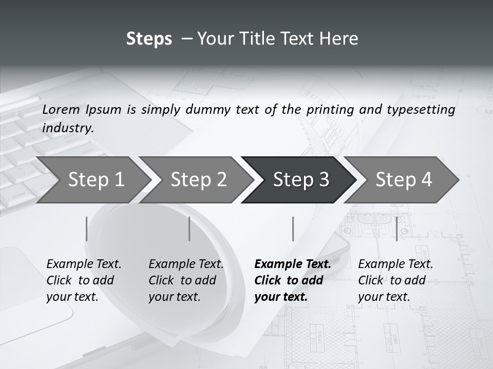 White Young Closeup PowerPoint Template