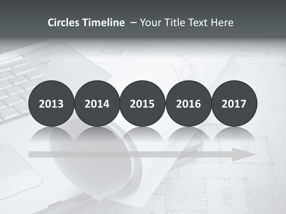 White Young Closeup PowerPoint Template