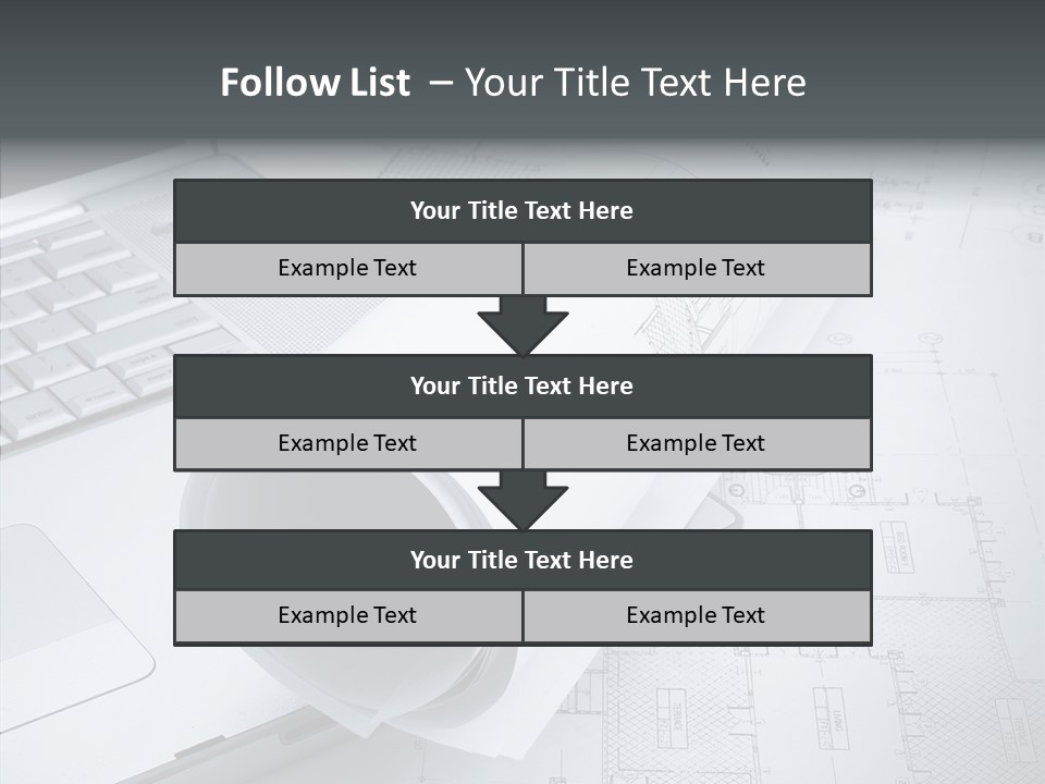 White Young Closeup PowerPoint Template