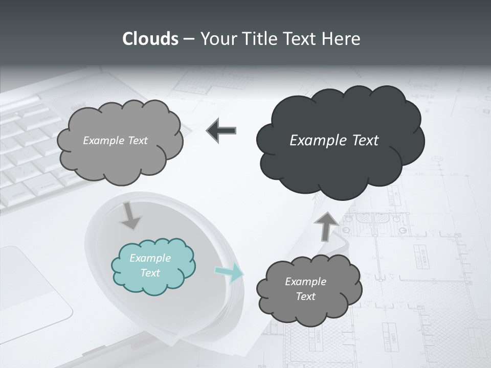 White Young Closeup PowerPoint Template