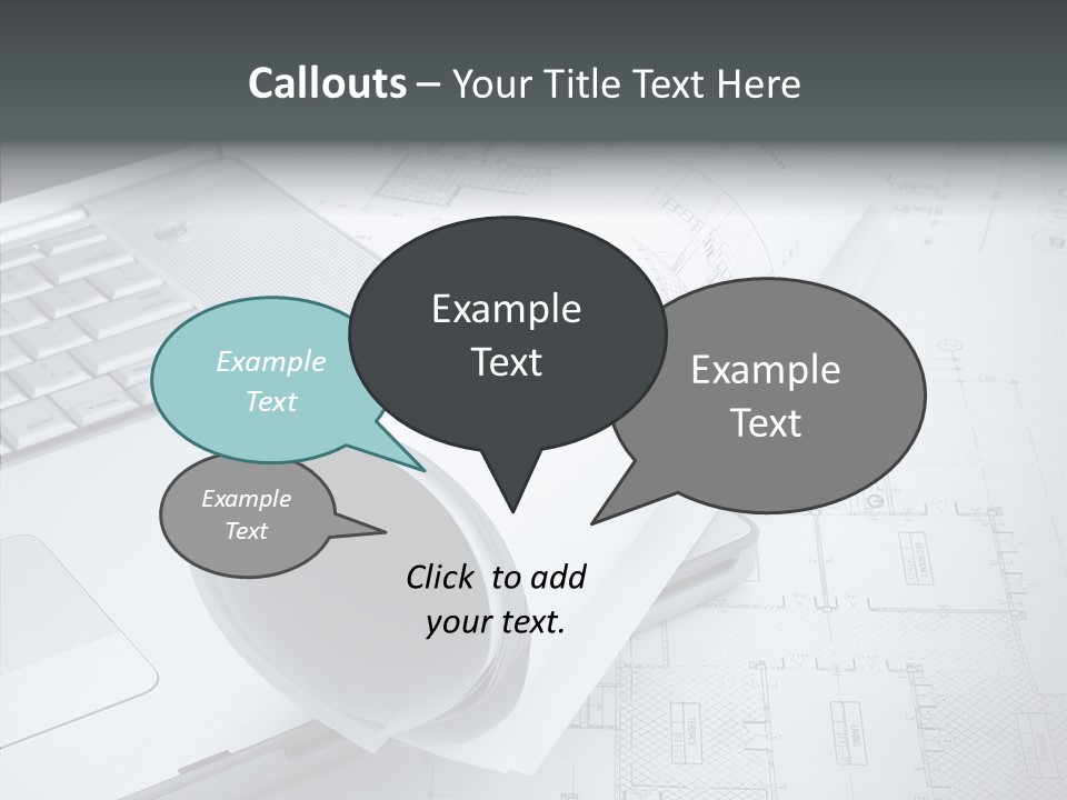 White Young Closeup PowerPoint Template