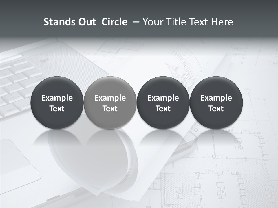 White Young Closeup PowerPoint Template
