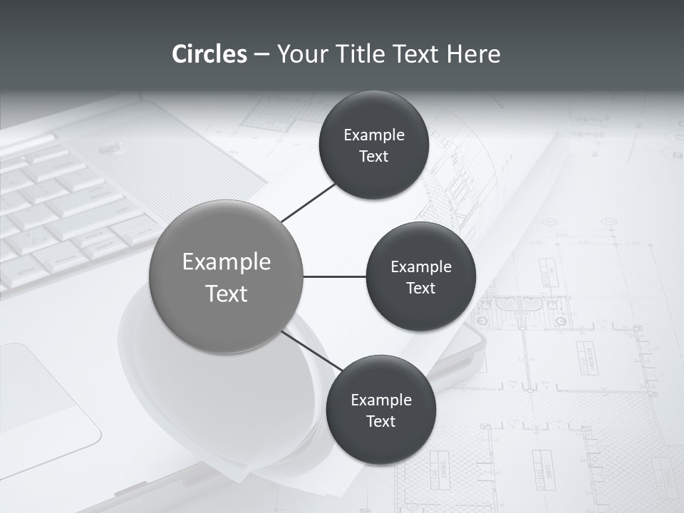 White Young Closeup PowerPoint Template