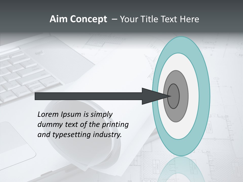 White Young Closeup PowerPoint Template