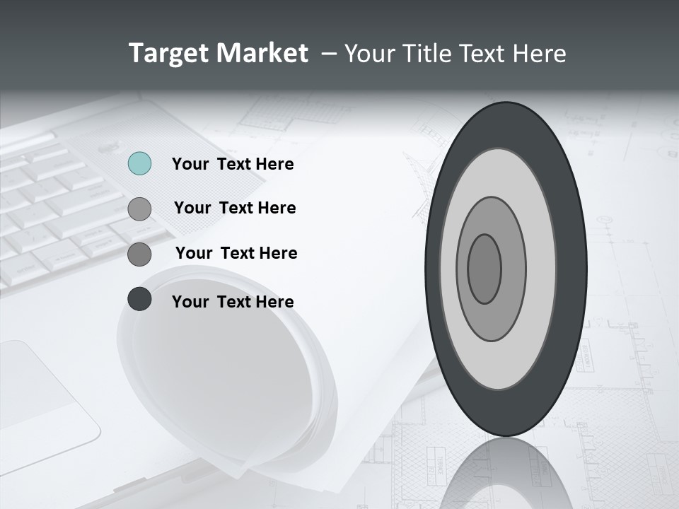 White Young Closeup PowerPoint Template