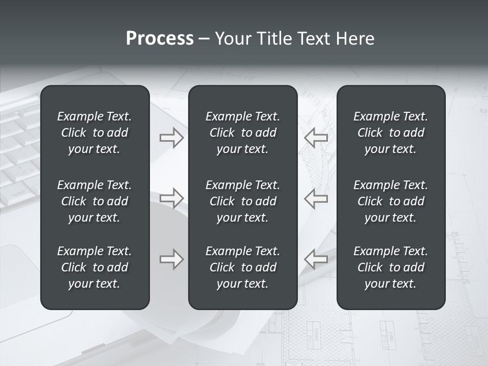 White Young Closeup PowerPoint Template