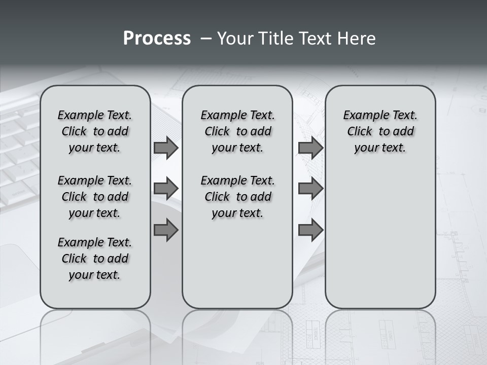 White Young Closeup PowerPoint Template