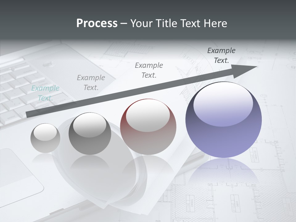 White Young Closeup PowerPoint Template