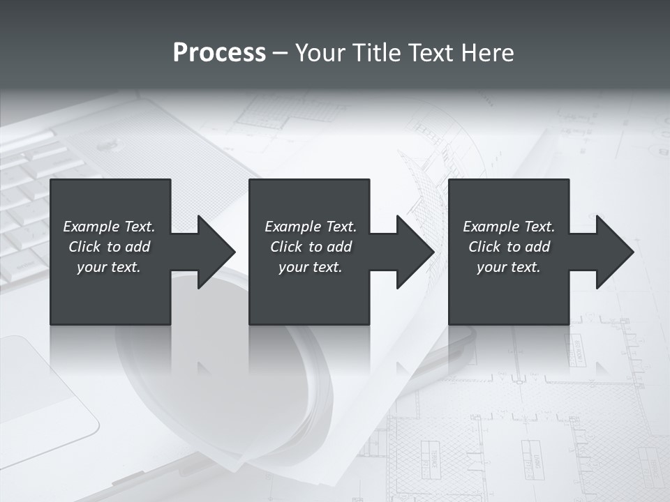 White Young Closeup PowerPoint Template