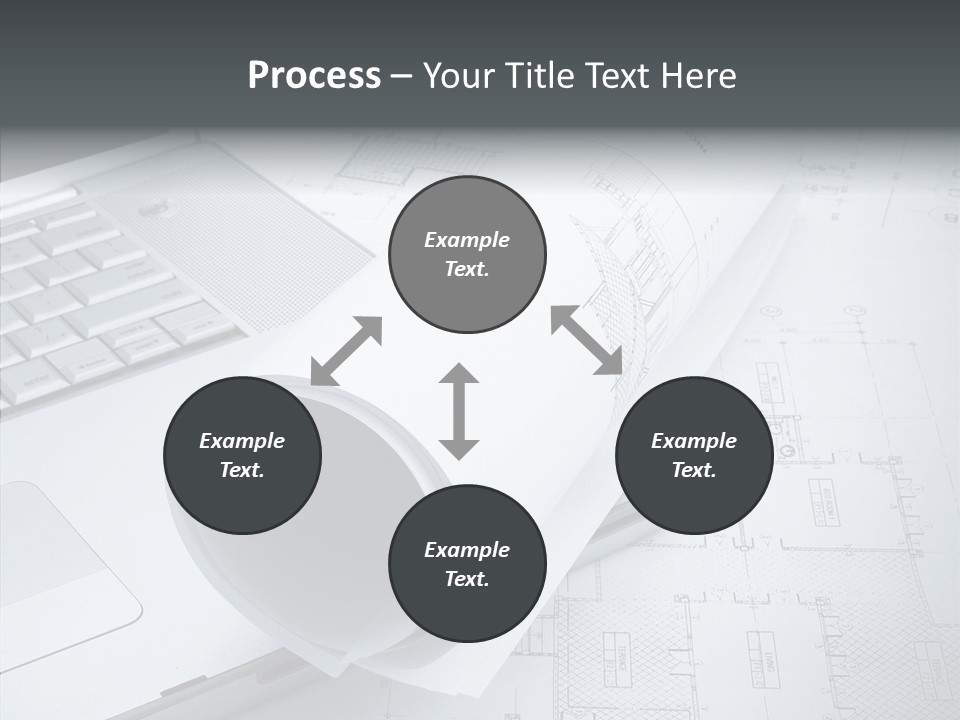 White Young Closeup PowerPoint Template