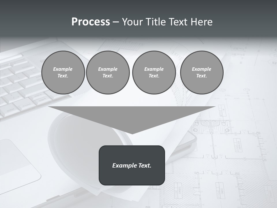 White Young Closeup PowerPoint Template