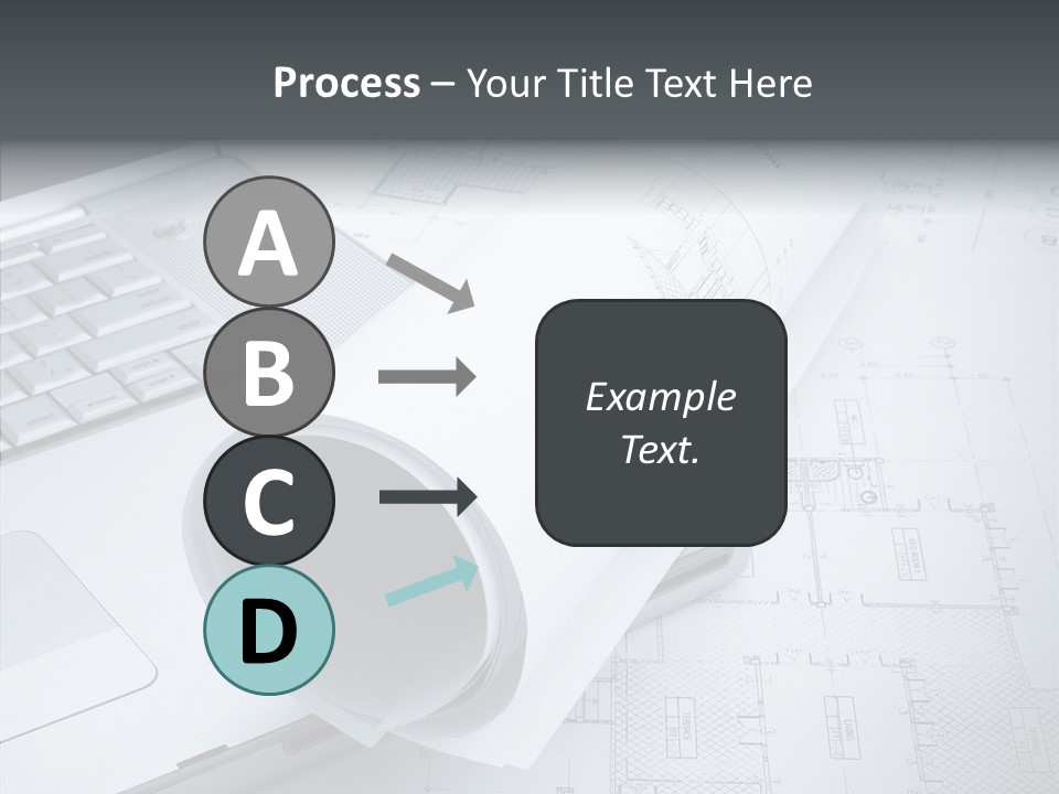 White Young Closeup PowerPoint Template