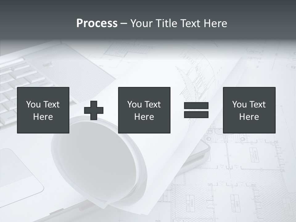 White Young Closeup PowerPoint Template