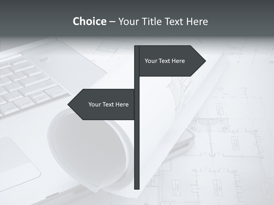 White Young Closeup PowerPoint Template