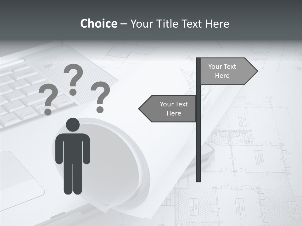 White Young Closeup PowerPoint Template