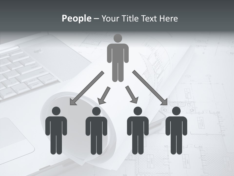 White Young Closeup PowerPoint Template