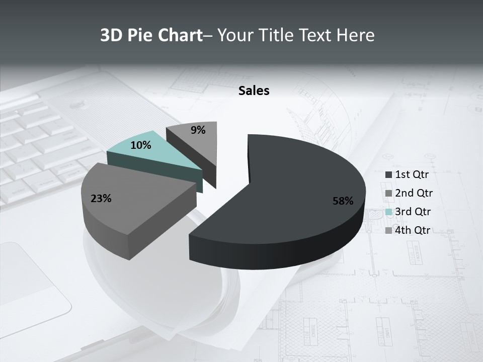 White Young Closeup PowerPoint Template