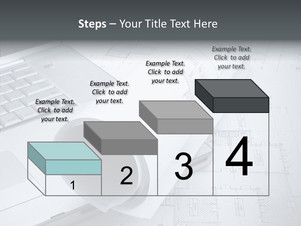 White Young Closeup PowerPoint Template