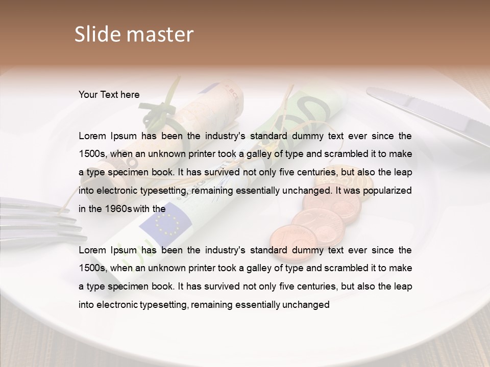 Assistance White Background Hold PowerPoint Template