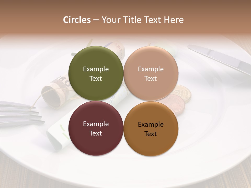 Assistance White Background Hold PowerPoint Template