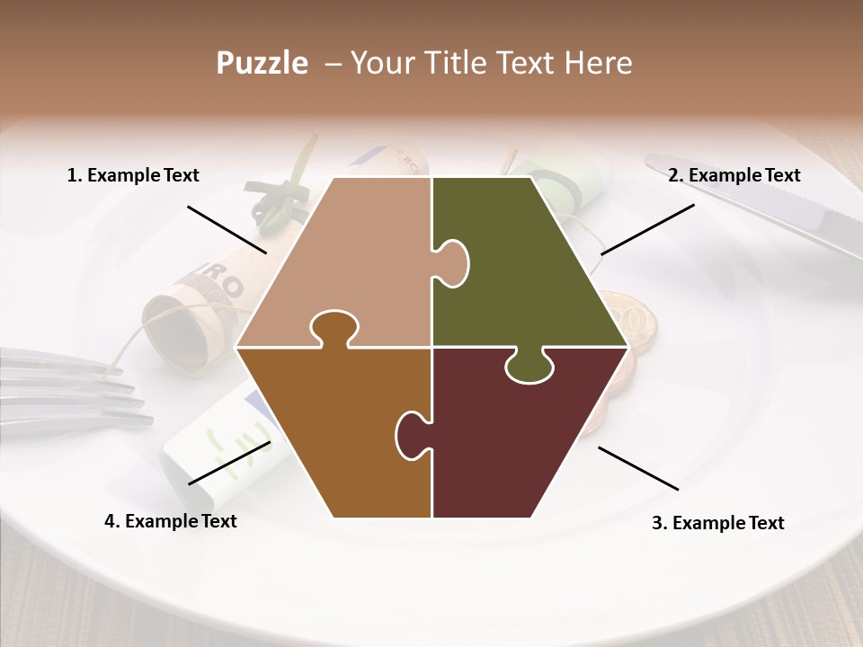 Assistance White Background Hold PowerPoint Template