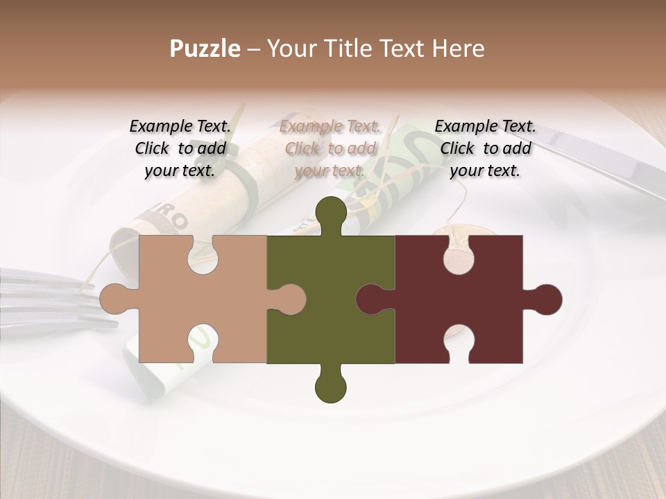 Assistance White Background Hold PowerPoint Template