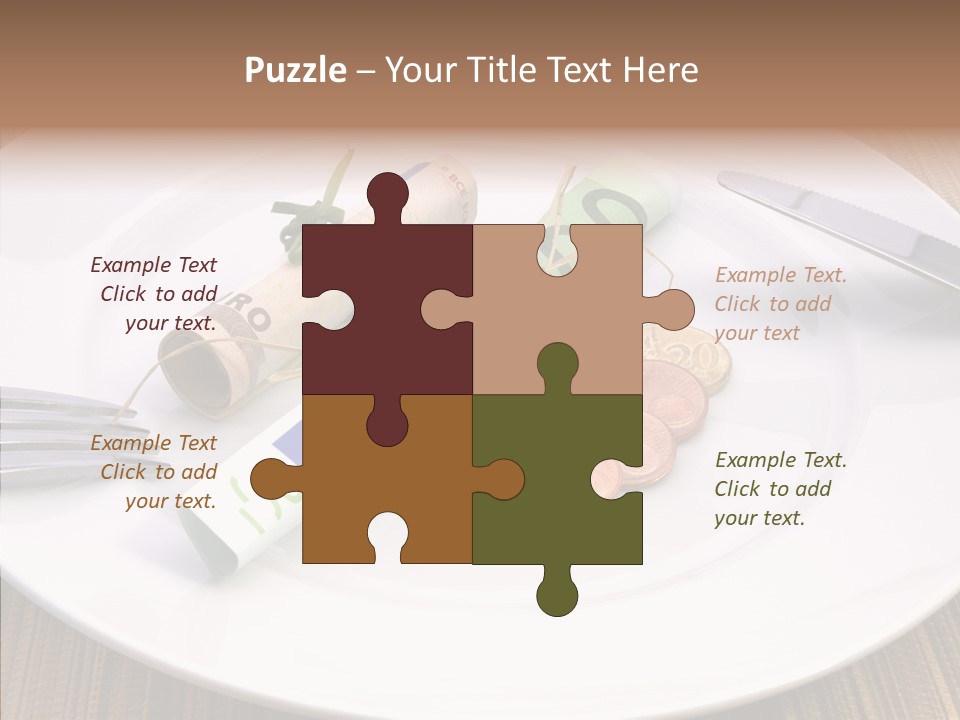 Assistance White Background Hold PowerPoint Template