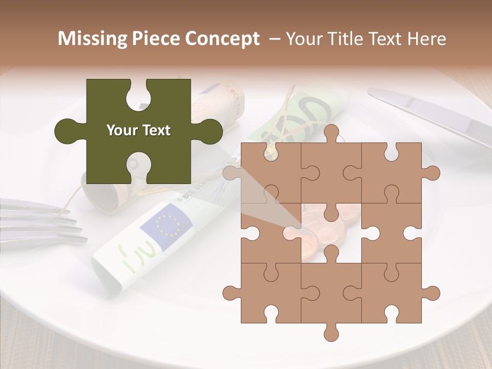 Assistance White Background Hold PowerPoint Template